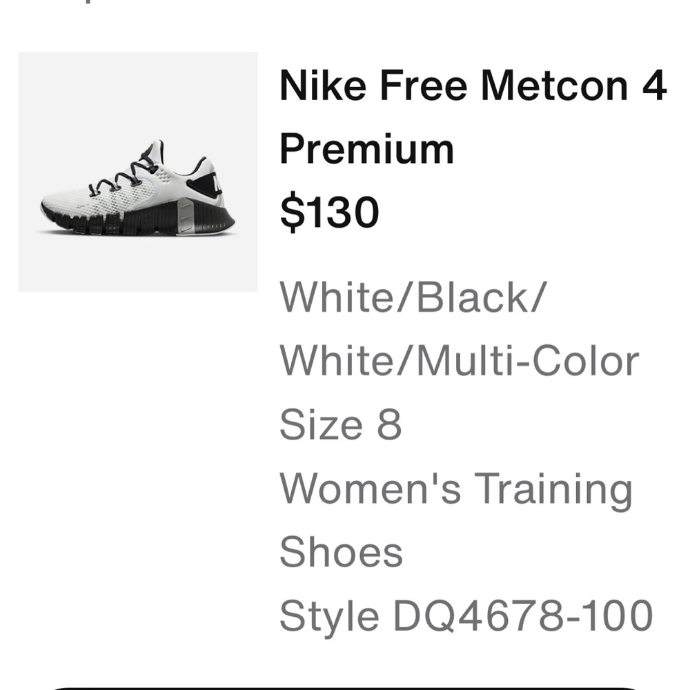 Nike Metcon 4